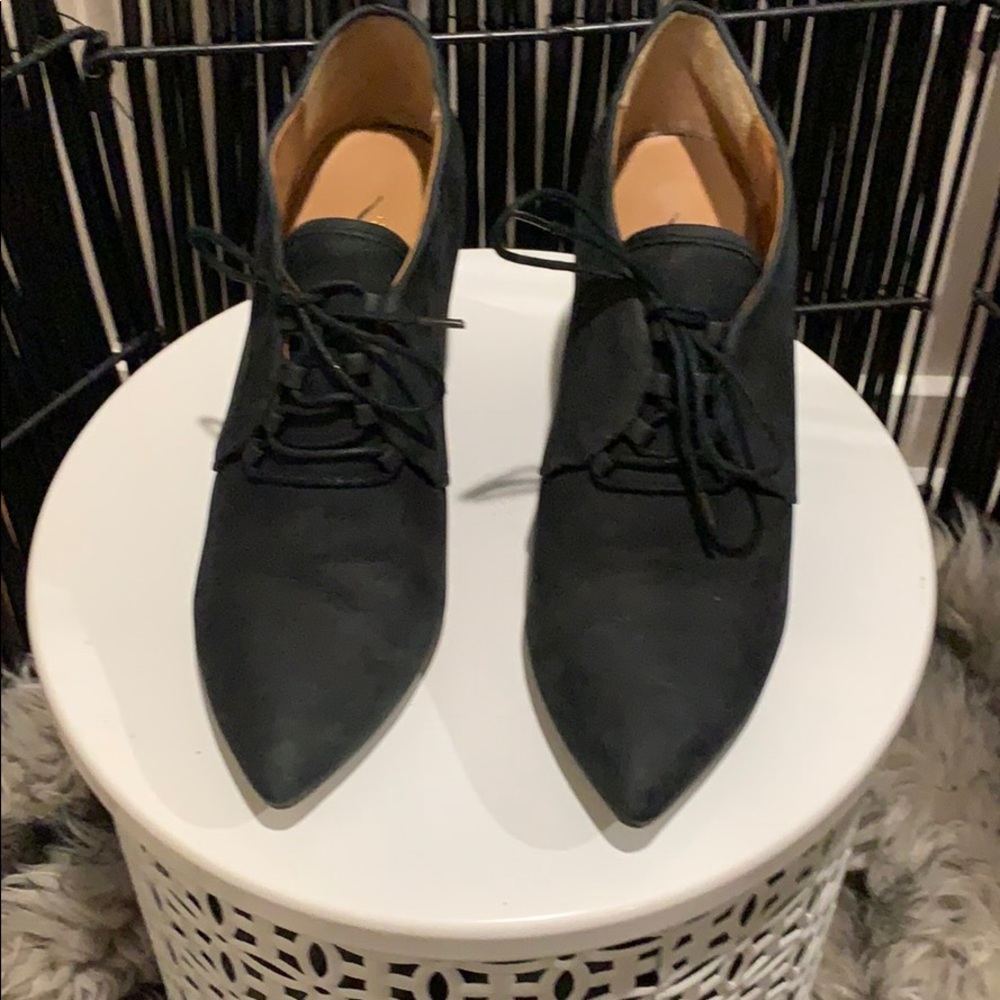 (PRE-LOVED) NINA ORIGINALS-WEDGE BOOTIES💖
